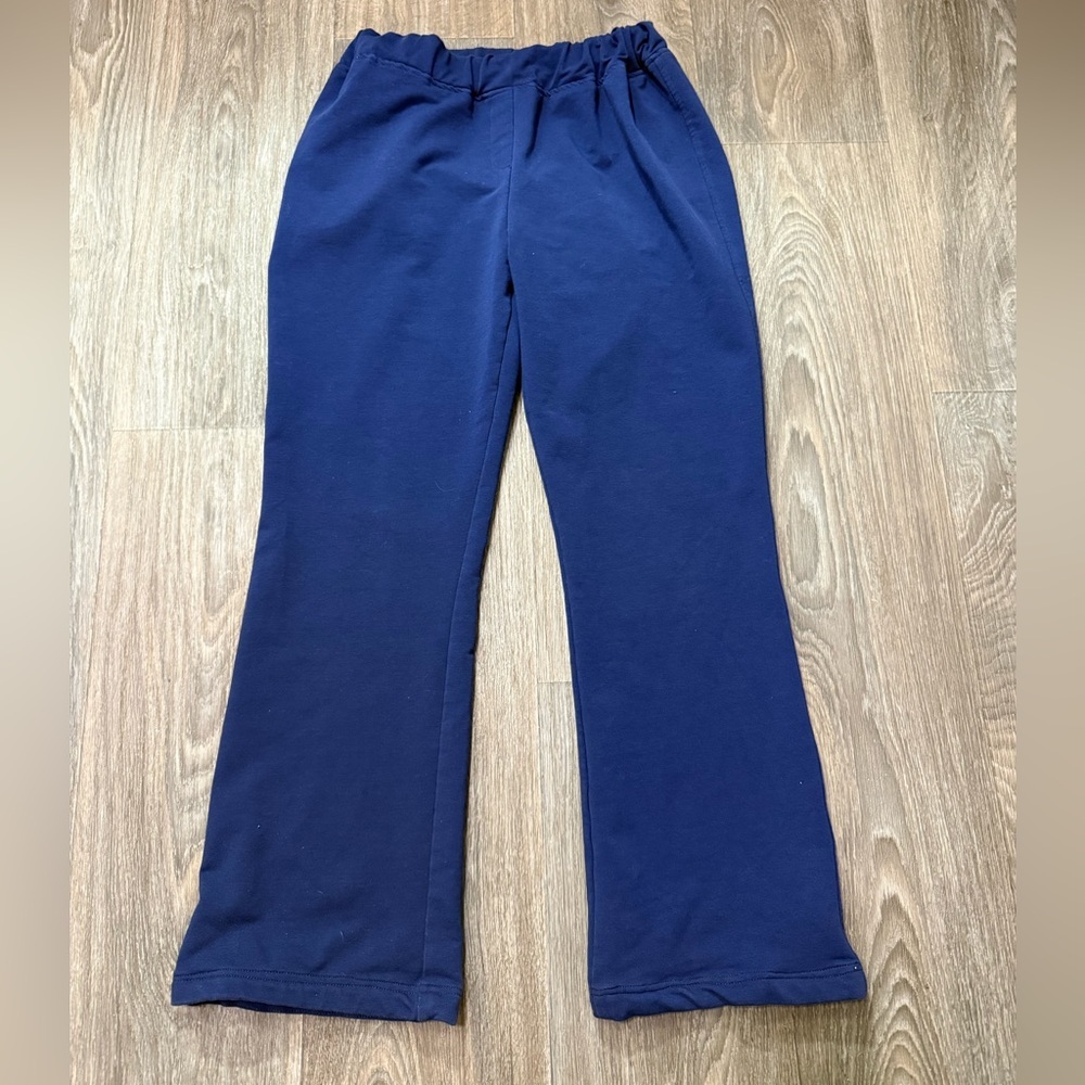 Women Allday Navy Blue Kids Stretch Pants